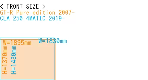 #GT-R Pure edition 2007- + CLA 250 4MATIC 2019-